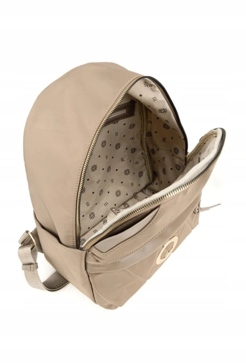 Plecak damski Monnari BAG5380-015 ciemny beż