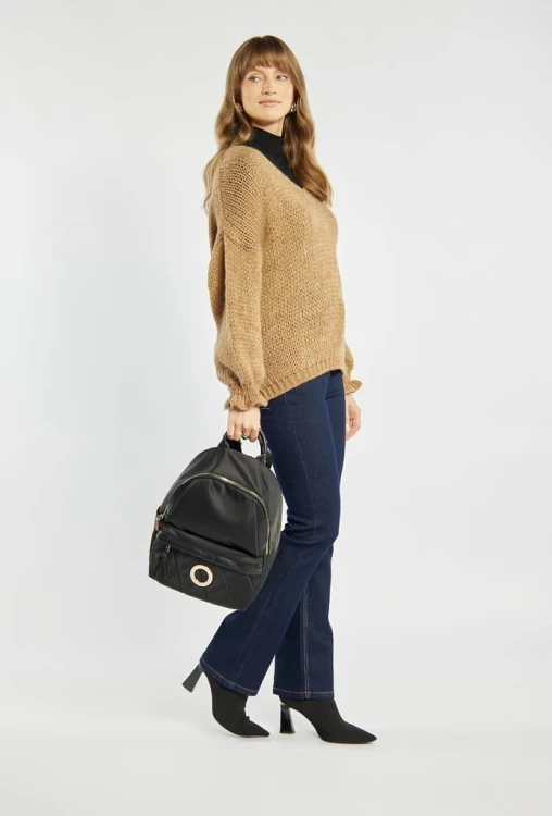 Plecak damski Monnari BAG5380-020 czarny
