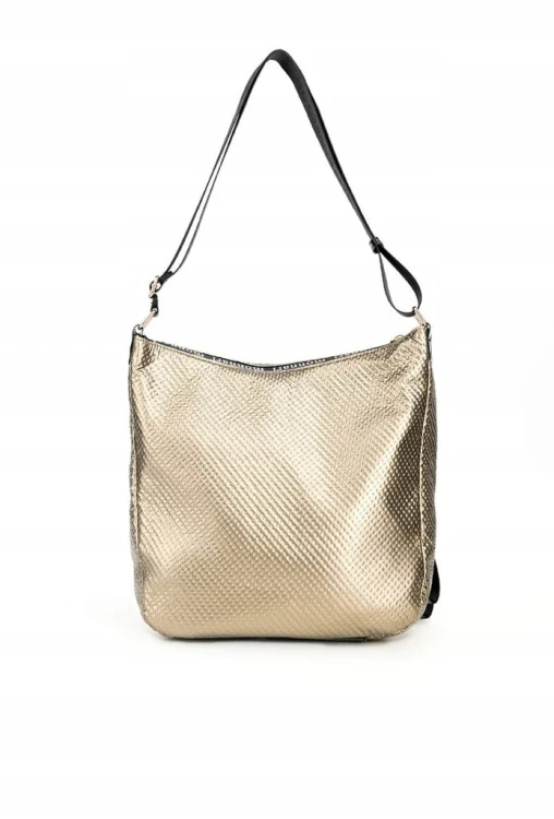 Torebka worek Monnari BAG4380-M23 ciemny złoty