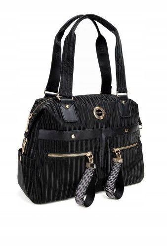 Torebka shopperka Monnari BAG4300-M20 czarna