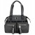 Torebka shopperka Monnari BAG4300-M08 zielono-czarna