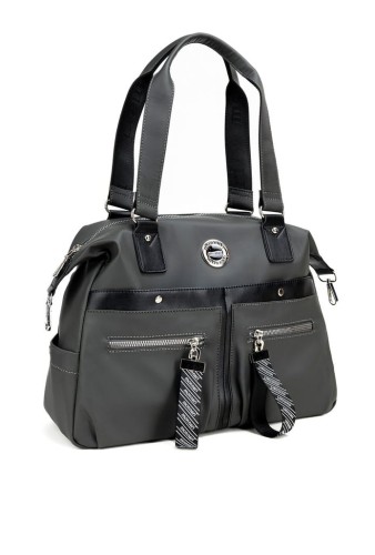 Torebka shopperka Monnari BAG4300-M08 zielono-czarna