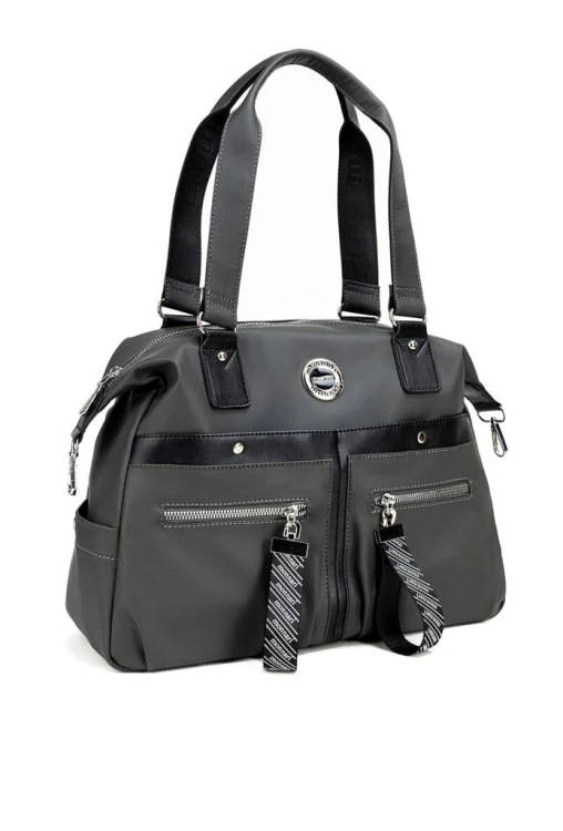 Torebka shopperka Monnari BAG4300-M08 zielono-czarna