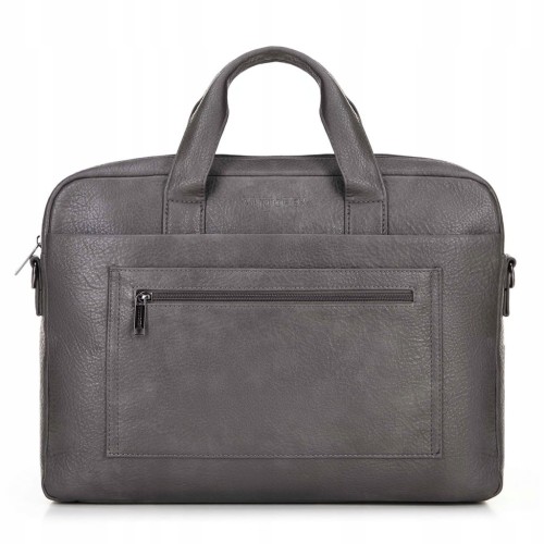 Torba na laptopa 17 " WITTCHEN 100-3P-913-8 szara z ekoskóry