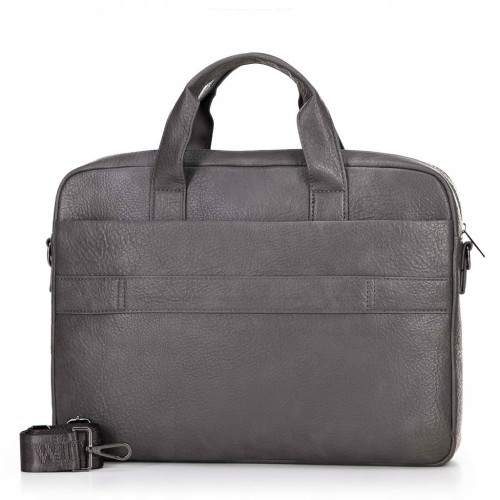 Torba na laptopa 17 " WITTCHEN 100-3P-913-8 szara z ekoskóry