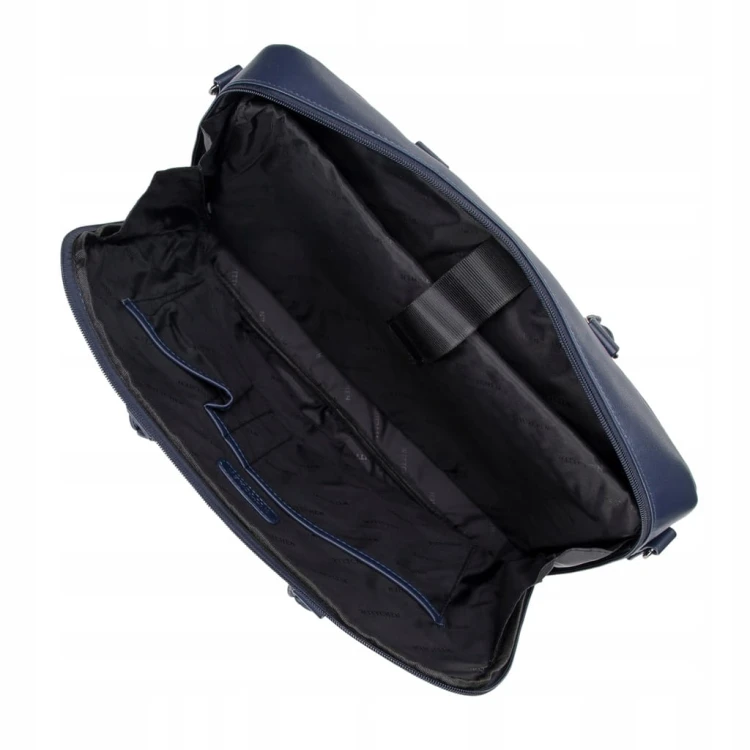 Torba na laptopa WITTCHEN 100-3P-907-7 granatowa skóra ekologiczna