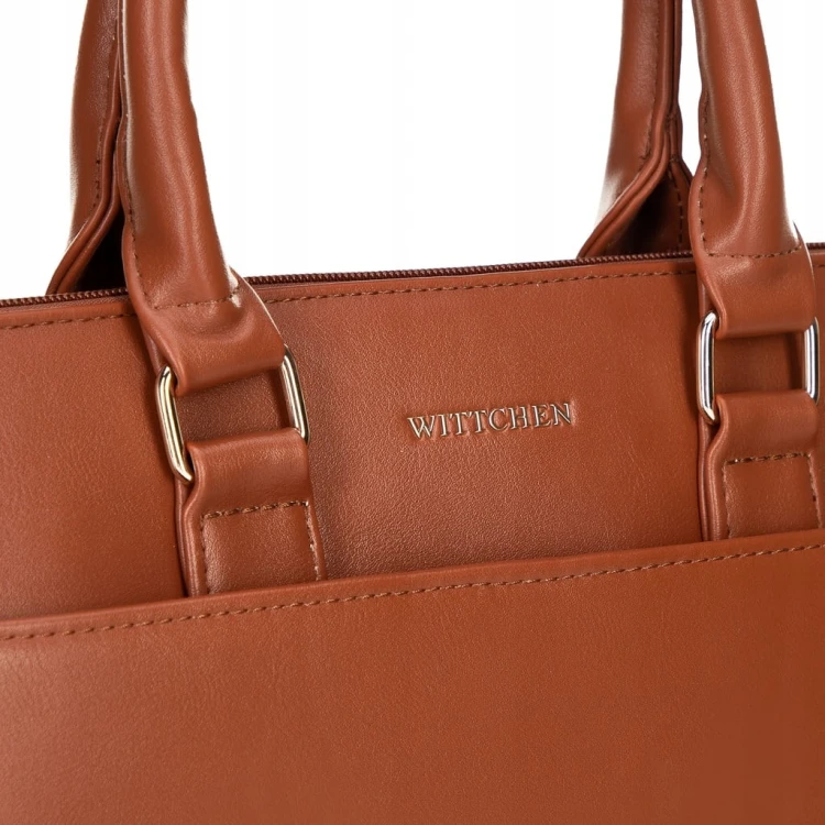 Torba na laptopa WITTCHEN 100-3P-906-5 jasny brąz 16”