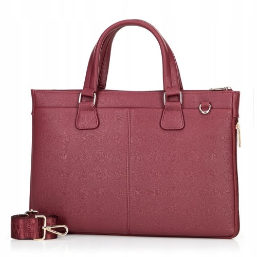 Torba na laptopa WITTCHEN 100-3P-904-3 bordowa 14,5”