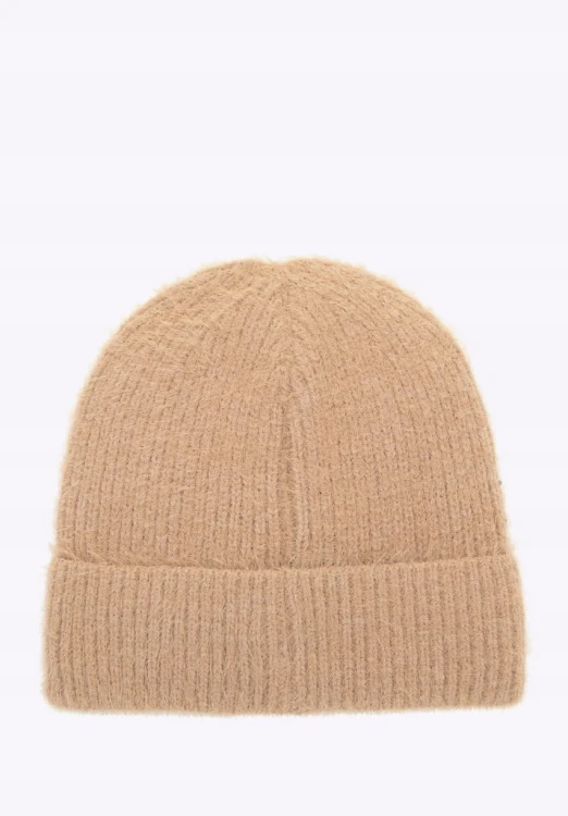 Czapka damska WITTCHEN 101-HF-002-9 zimowa beanie beżowy