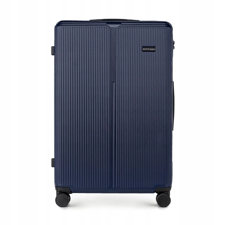 Walizka duża WITTCHEN Stripes Line ABS 56-3A-603-90 granatowa 96L