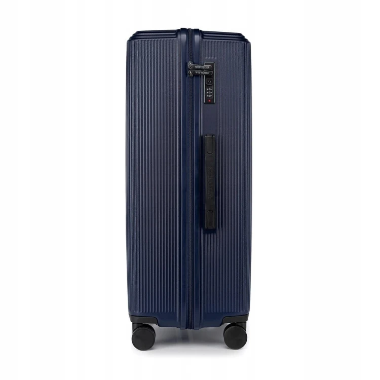Walizka duża WITTCHEN Stripes Line ABS 56-3A-603-90 granatowa 96L