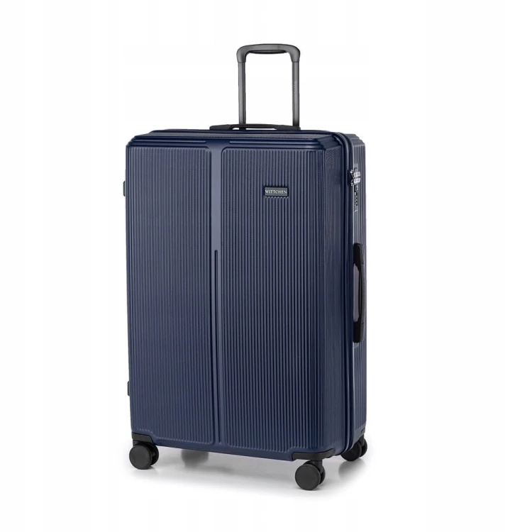 Walizka duża WITTCHEN Stripes Line ABS 56-3A-603-90 granatowa 96L