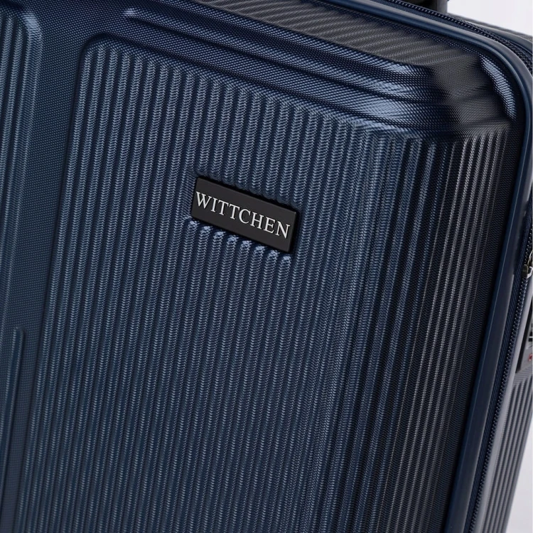Walizka kabinowa WITTCHEN Stripes Line ABS 56-3A-601-90 granatowa 36L