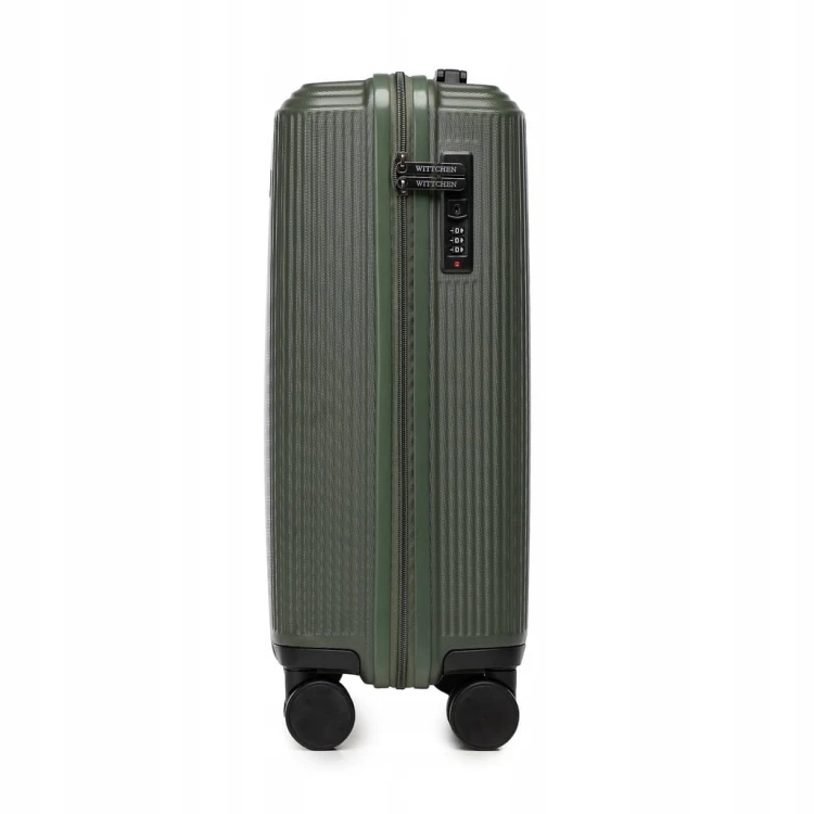 Walizka kabinowa WITTCHEN Stripes Line ABS 56-3A-601-85 khaki 36L