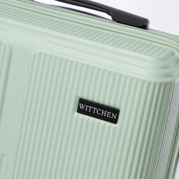 Walizka kabinowa WITTCHEN Stripes Line ABS 56-3A-601-80P miętowa 36L